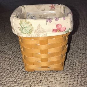 Collectible longaberger basket